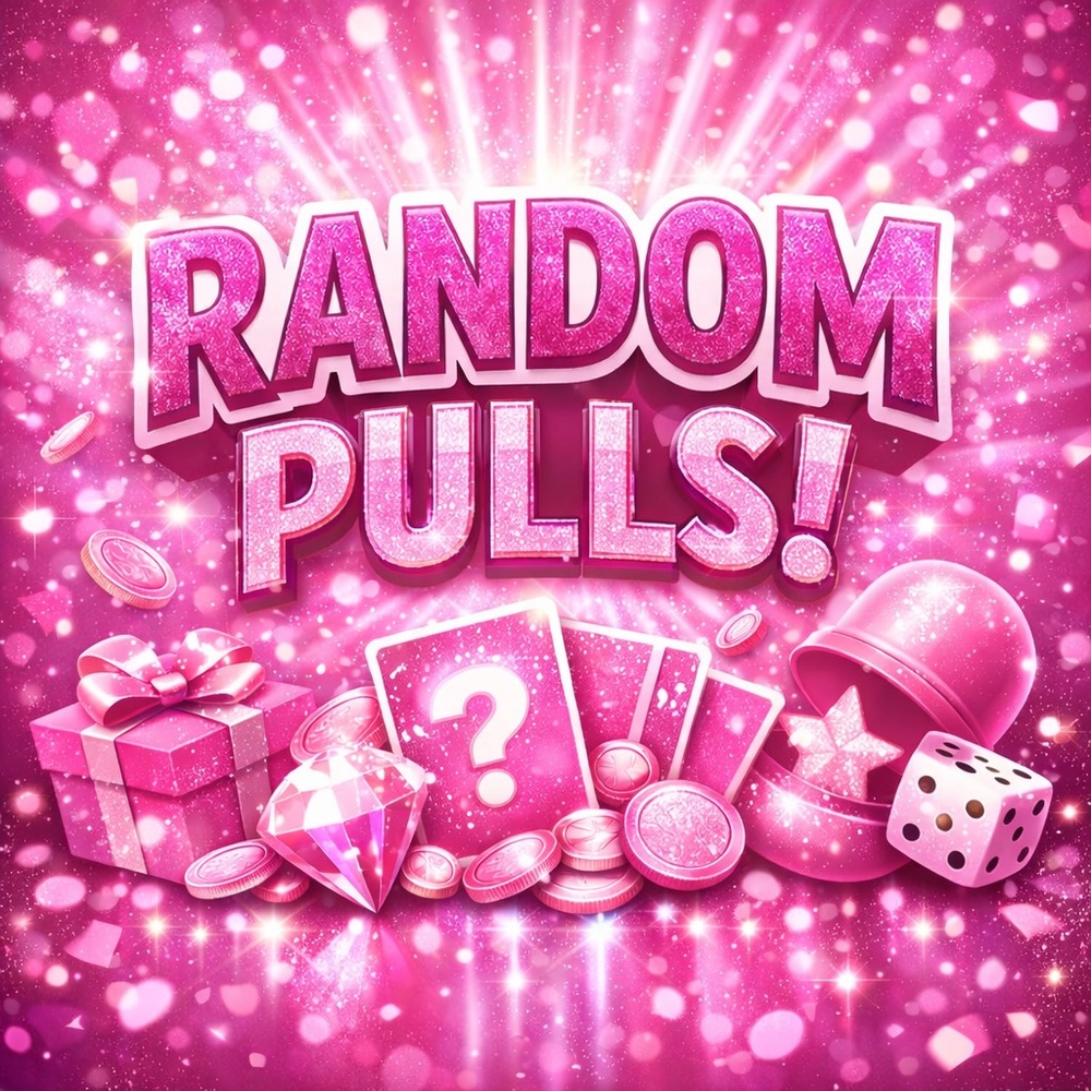 Pink Glitter Random Pulls Graphic